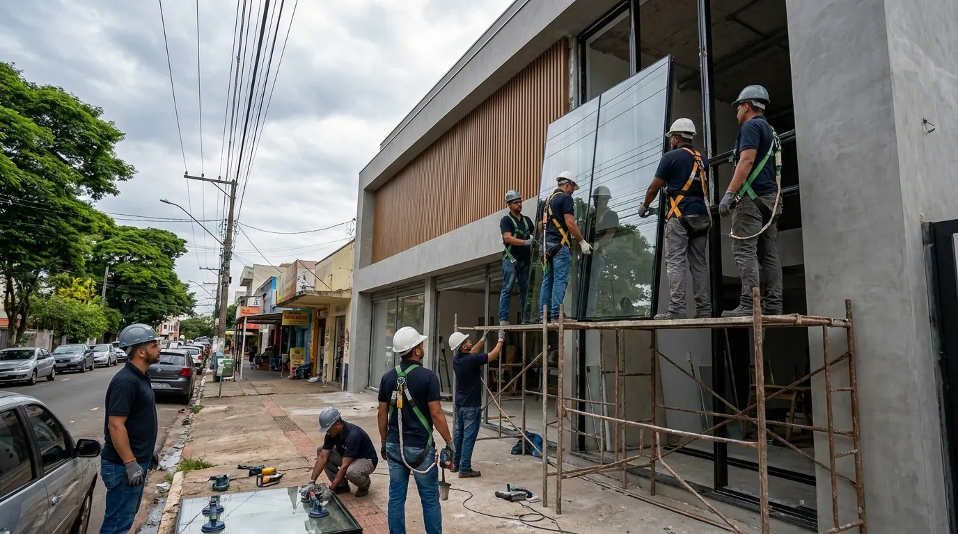 Fachada de Vidro em Anápolis‑GO